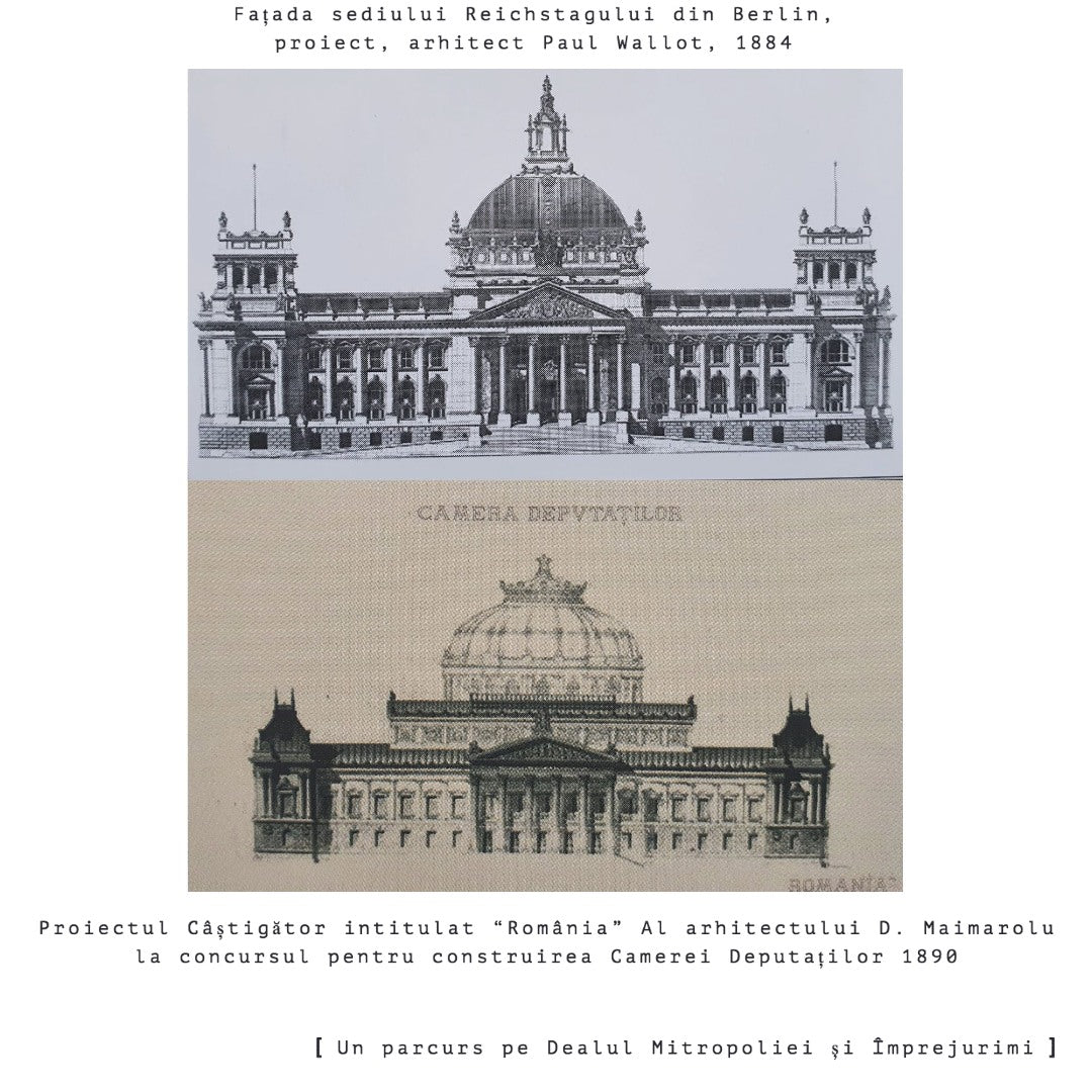 1890 Proiectul câștigător pentru Camera Deputaților