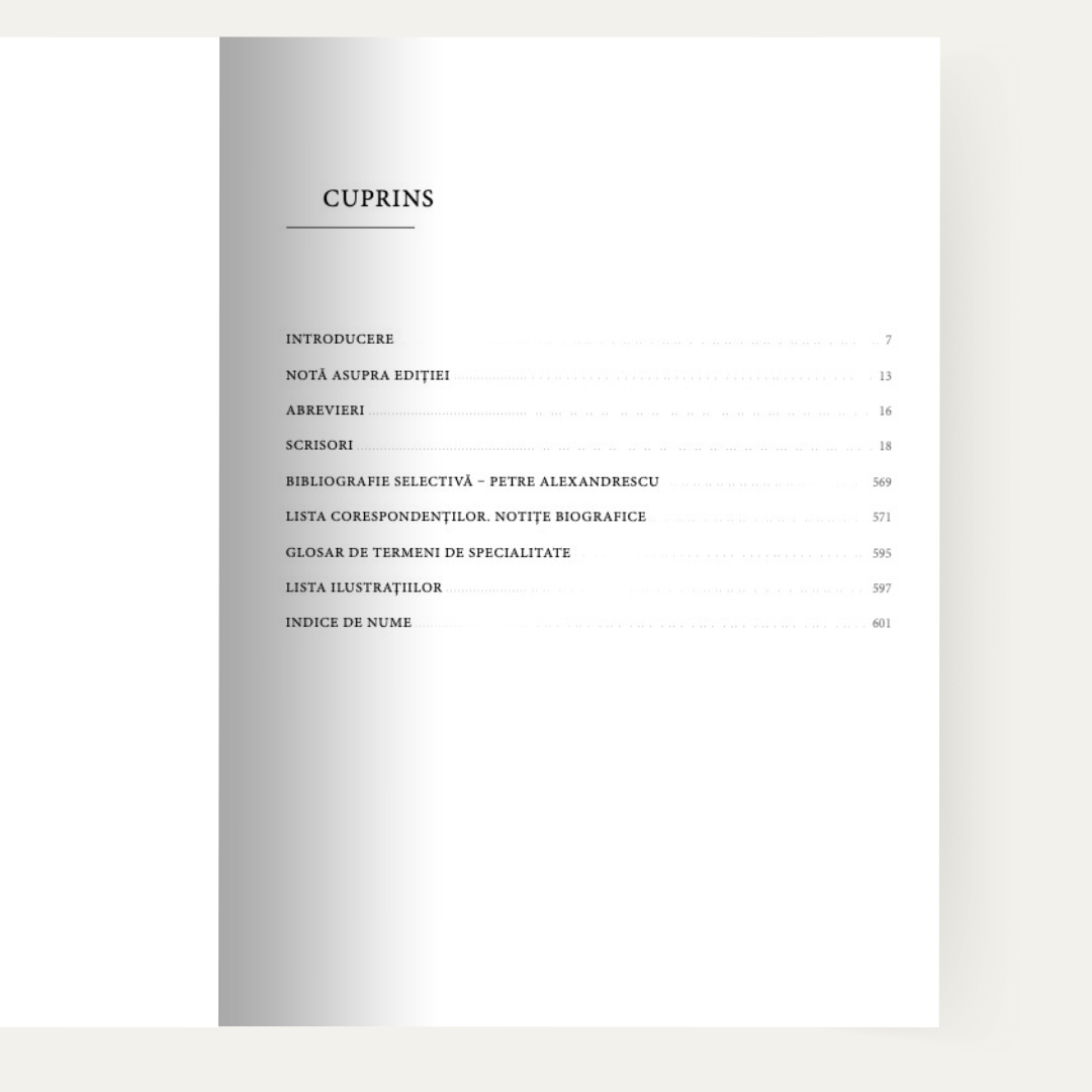 Petre Alexandrescu - Corespondență vol. I