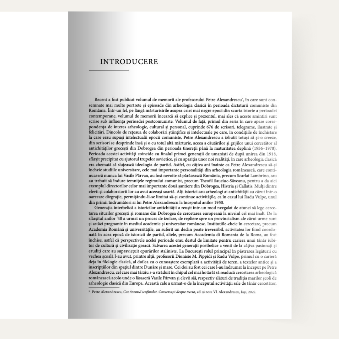 Petre Alexandrescu - Corespondență vol. I