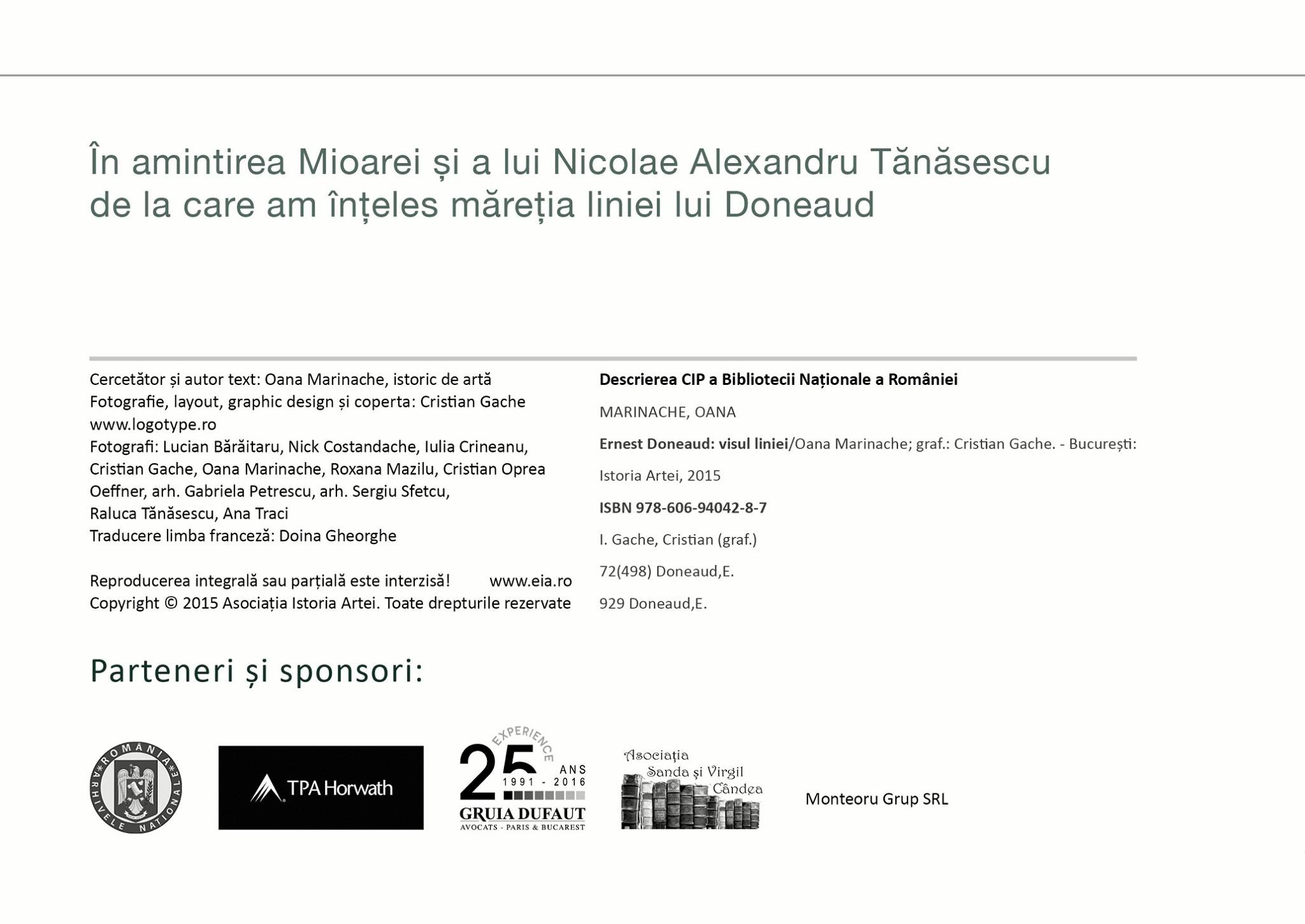 Ernest Doneaud - Visul Liniei