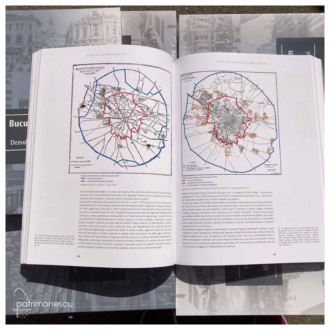 Bucureștiul modern (1831-1952). Dezvoltare și Legislație urbană