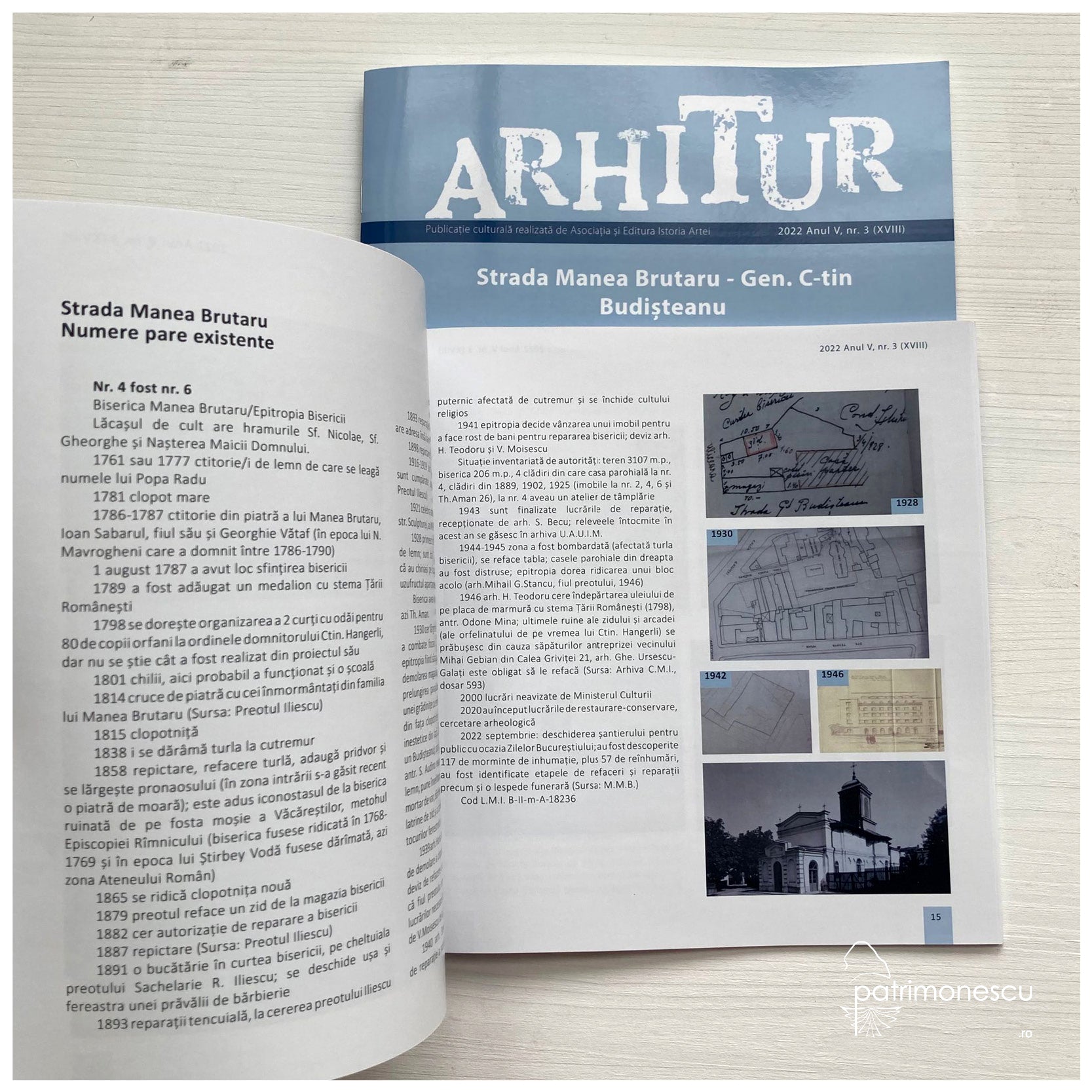 Arhitur Strada Manea Brutaru – gen. Constantin Budișteanu