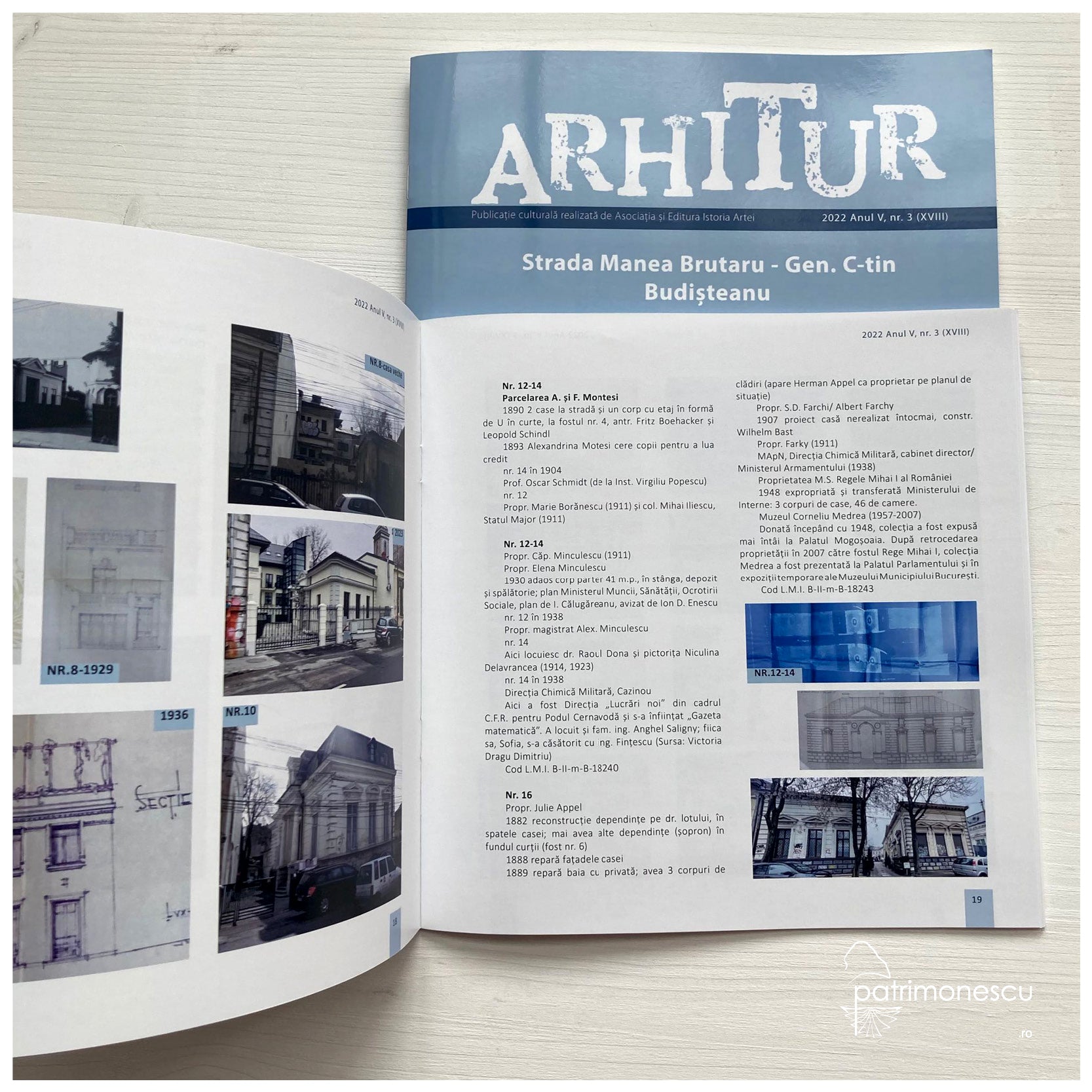 Arhitur Strada Manea Brutaru – gen. Constantin Budișteanu