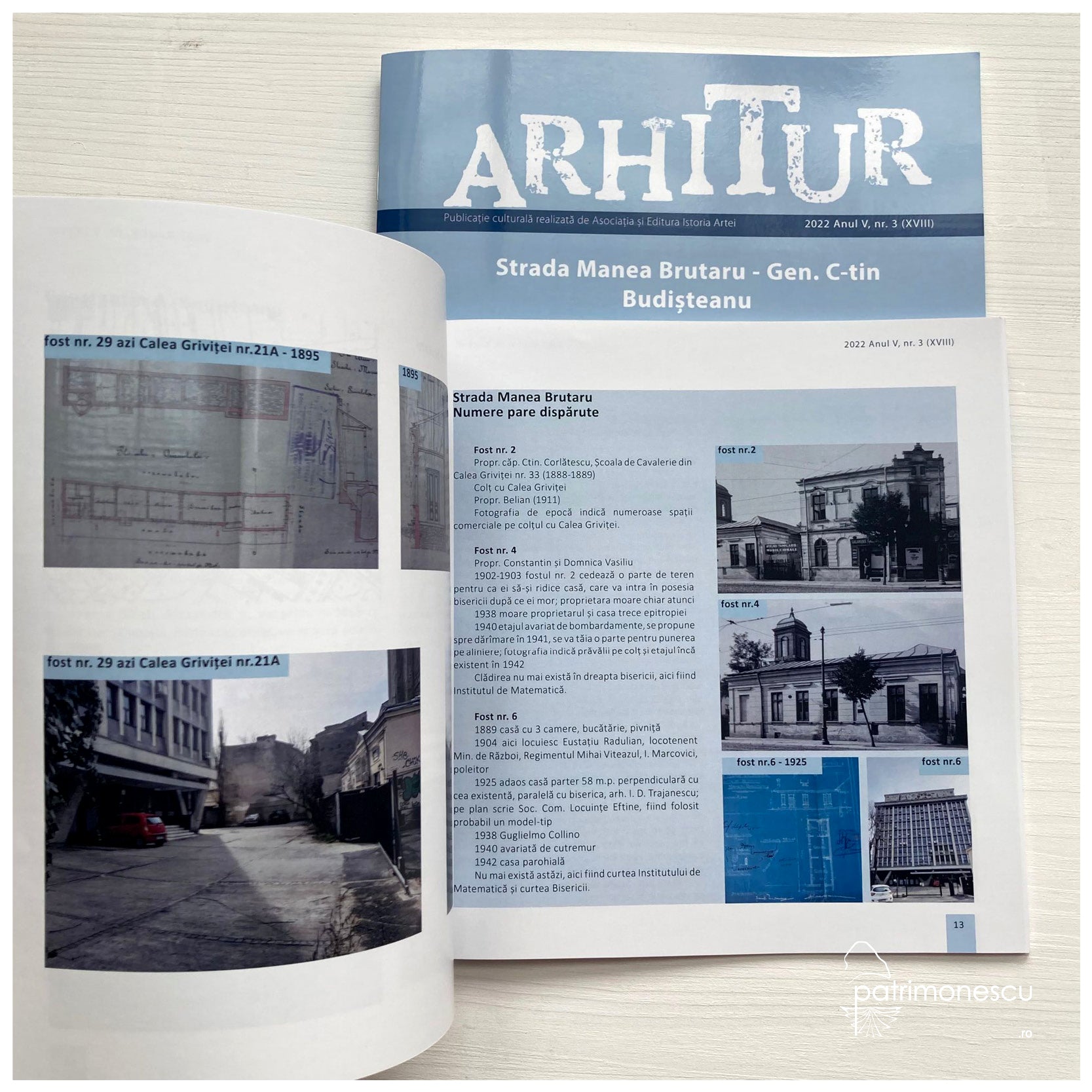 Arhitur Strada Manea Brutaru – gen. Constantin Budișteanu