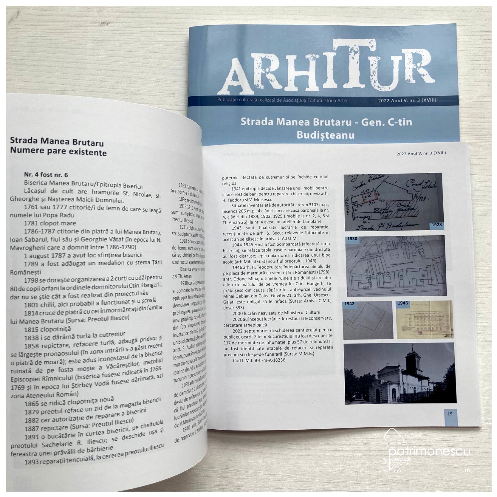 Arhitur Strada Manea Brutaru – gen. Constantin Budișteanu