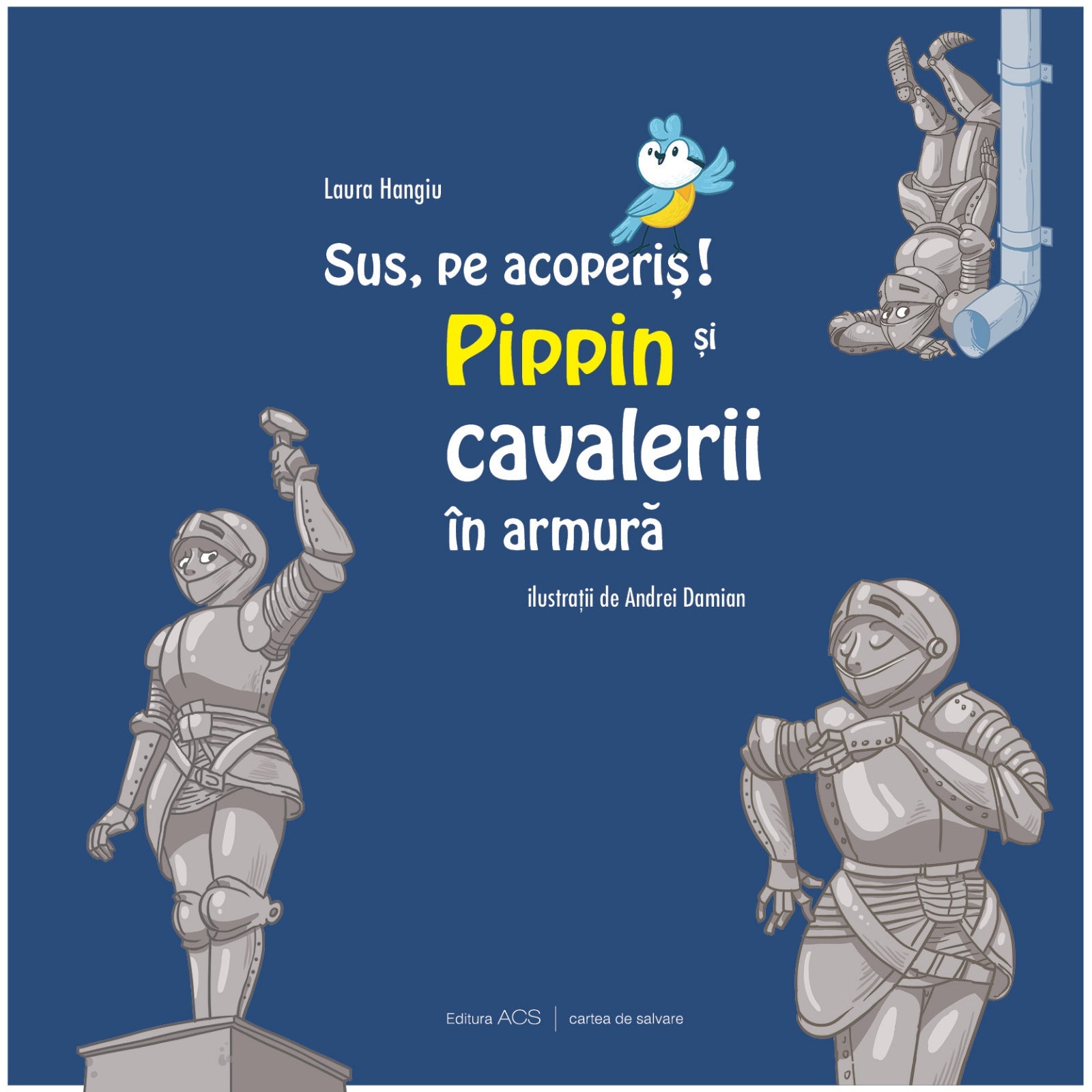 Sus pe acoperis! Pippin și cavalerii în armură