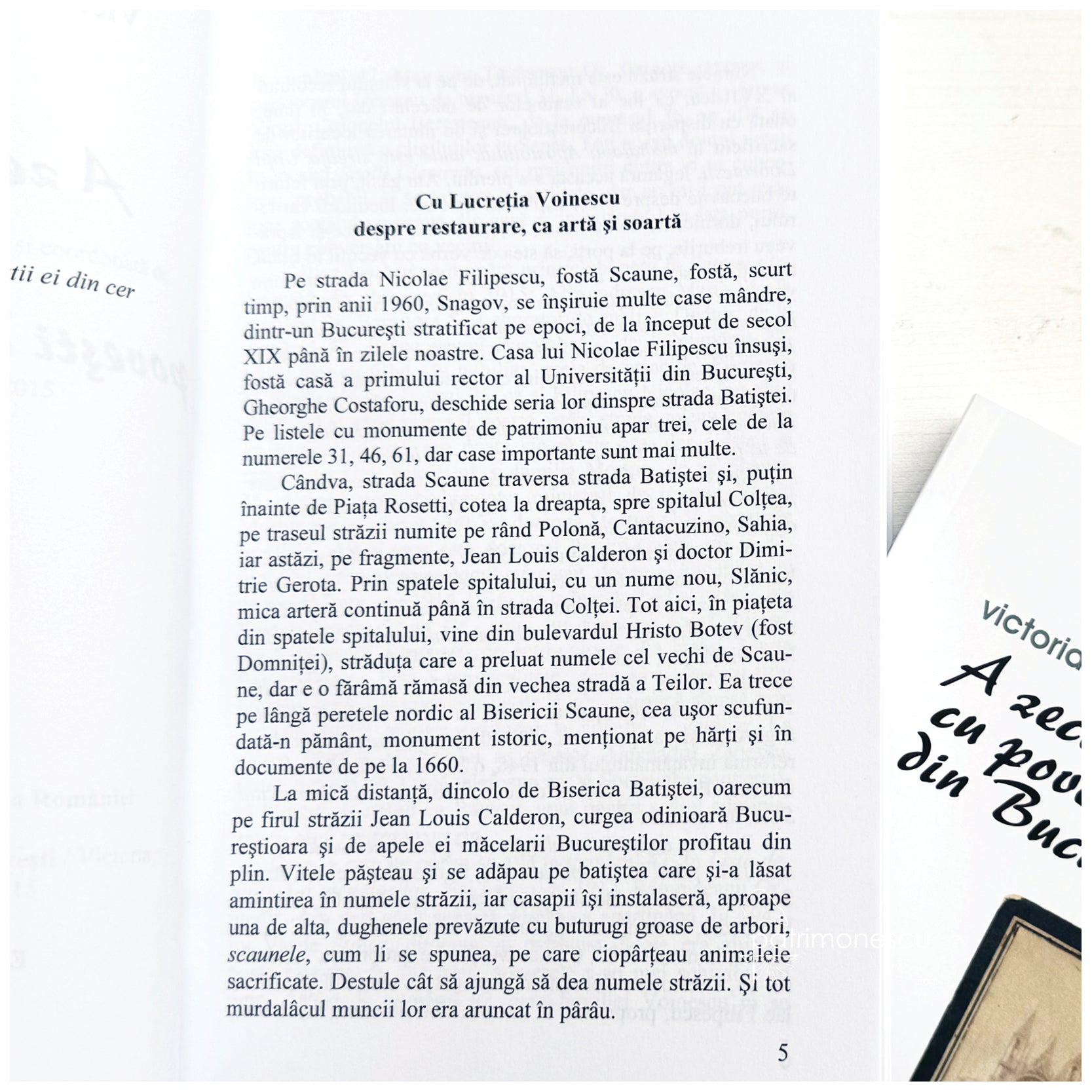 A zecea carte cu povești din București