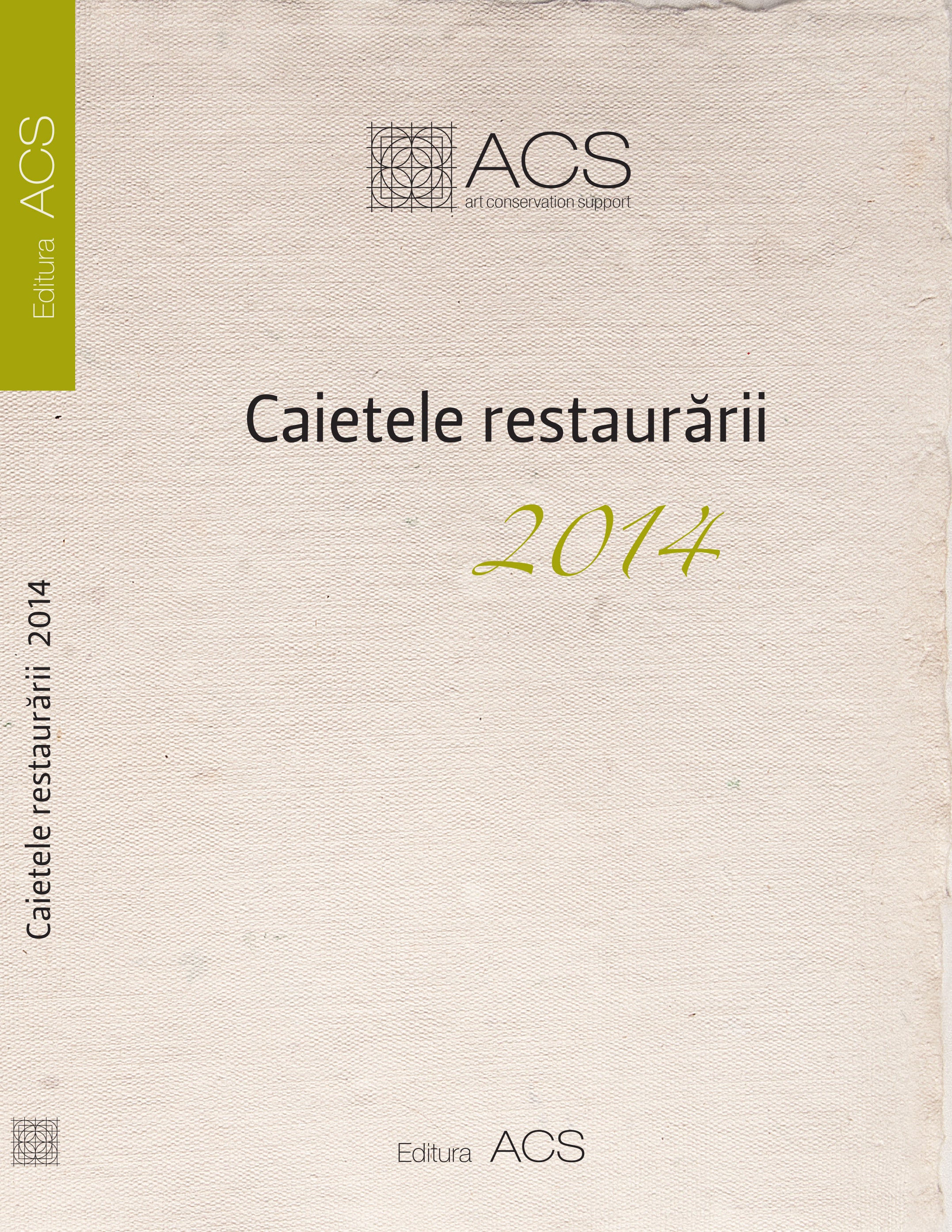 Caietele restaurării 2014 - digital