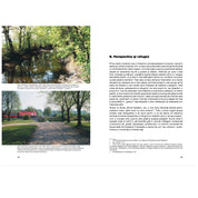 Peisaj cu gradina si casa