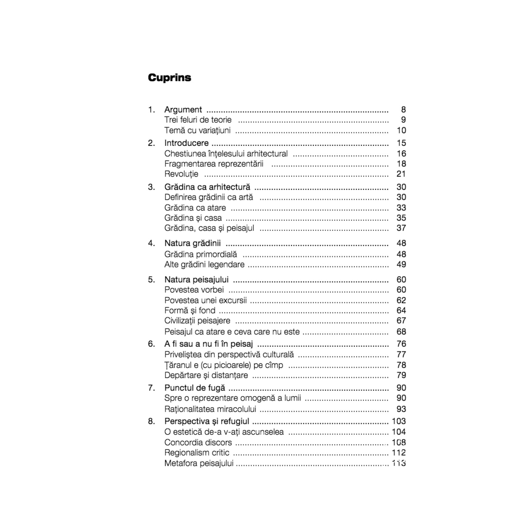 Peisaj cu gradina si casa