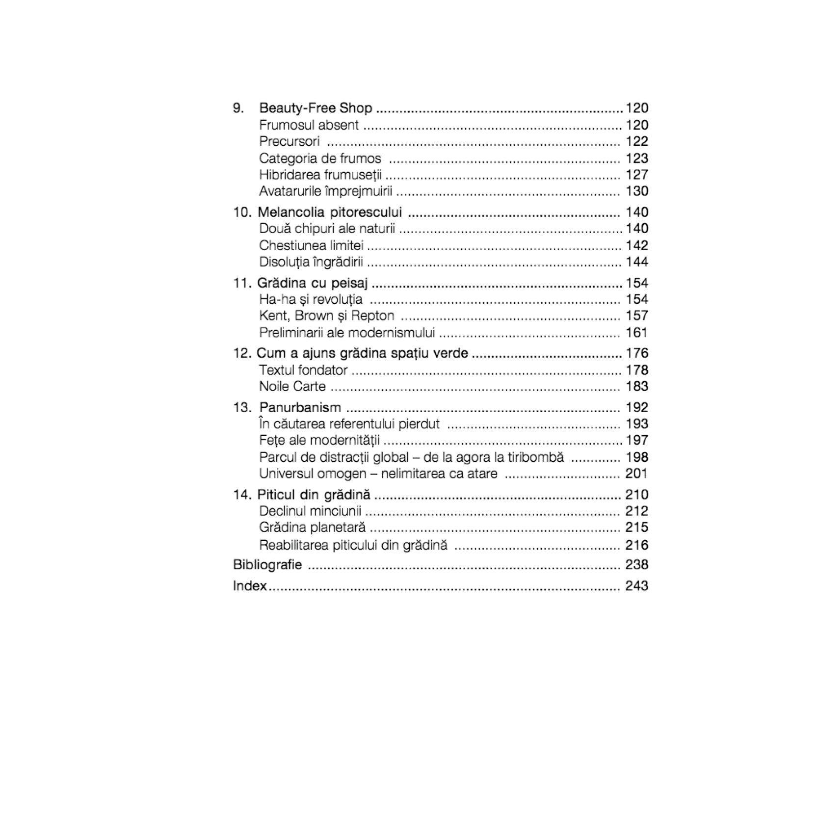 Peisaj cu gradina si casa