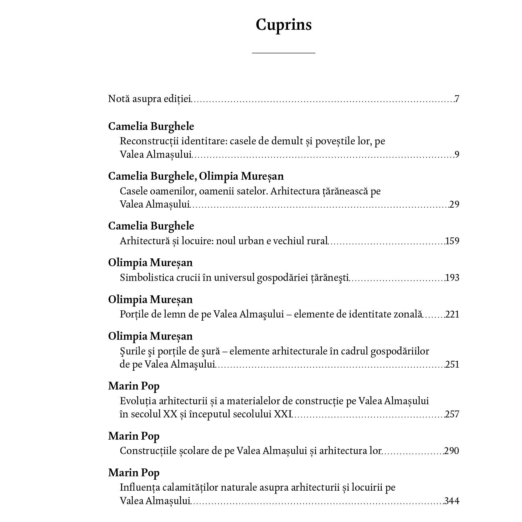 Case, oameni, povești