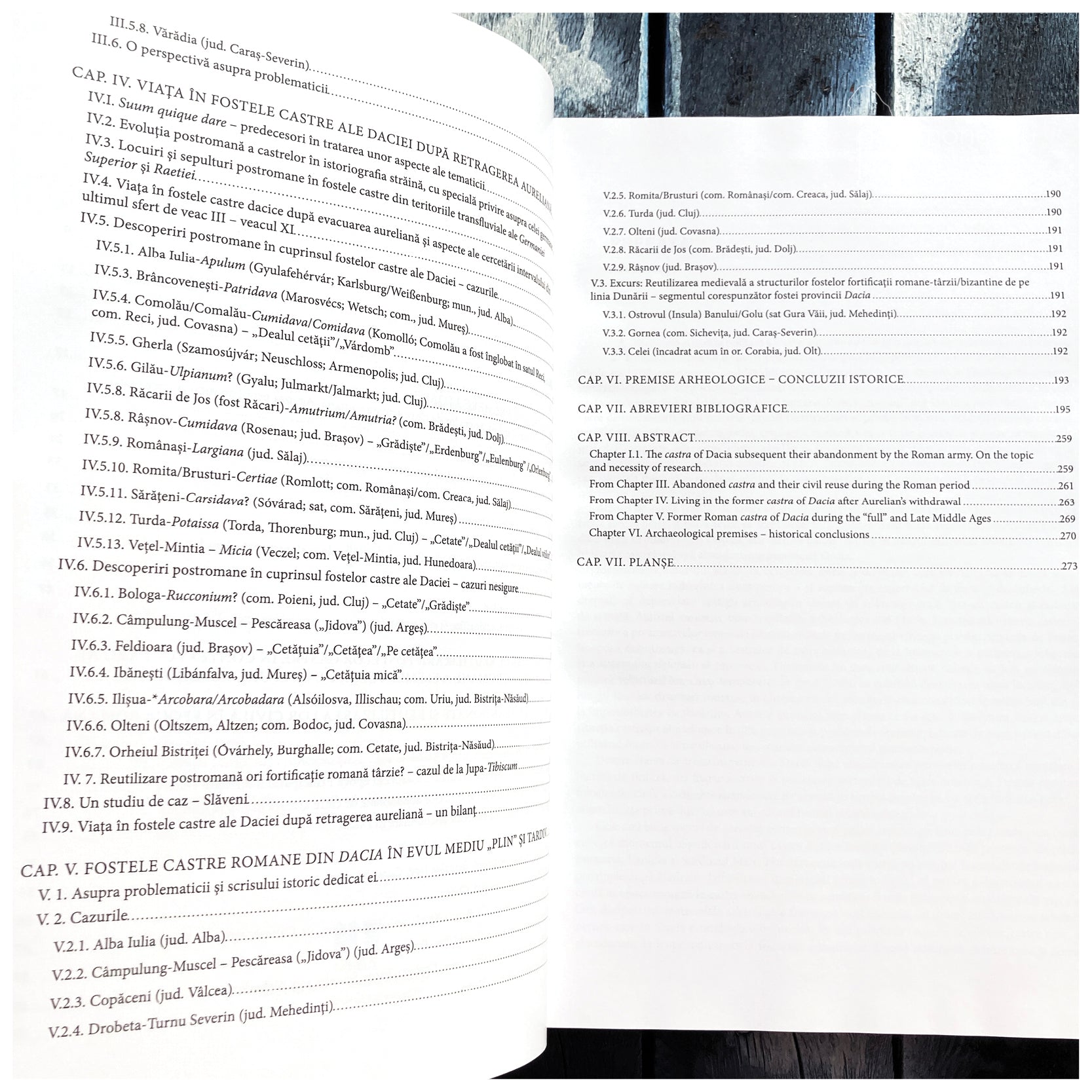 Castrele Daciei după părăsirea lor de către armata romană