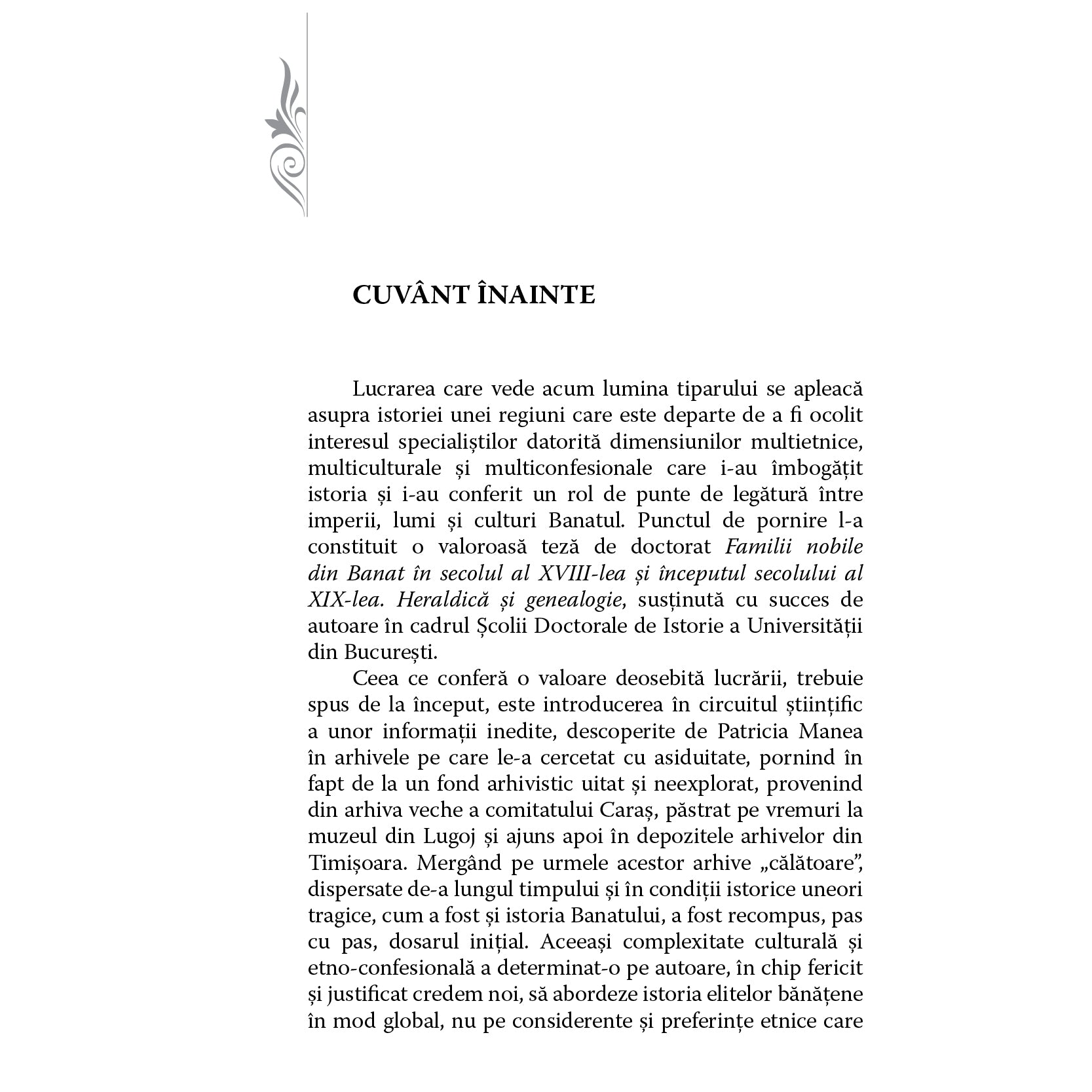 Familii nobile din Banat