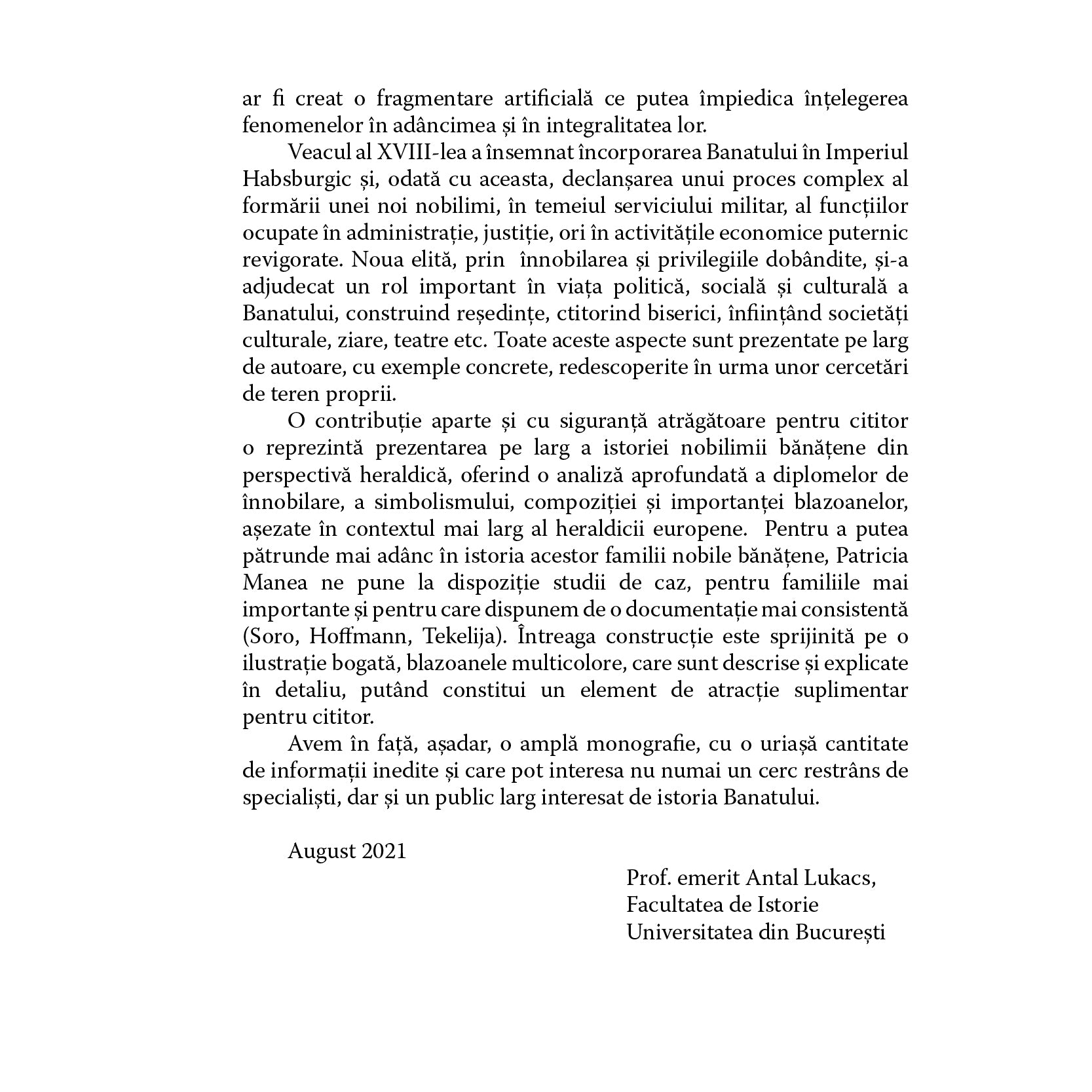 Familii nobile din Banat