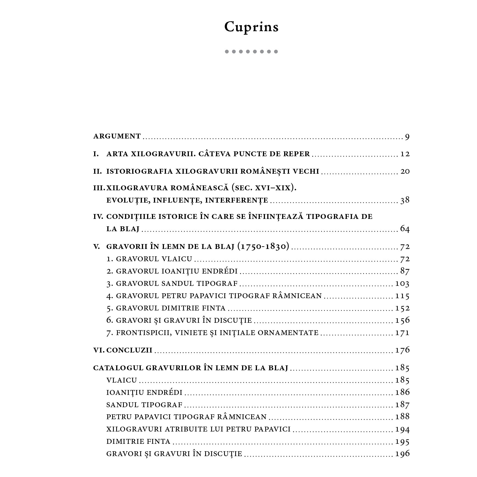 Gravorii în lemn de la Blaj (1750-1830)