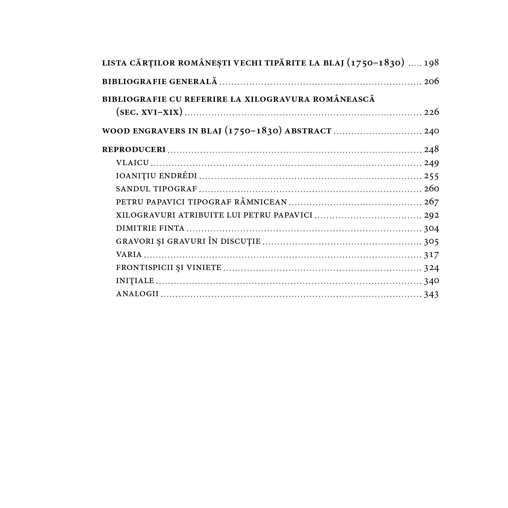 Gravorii în lemn de la Blaj (1750-1830)