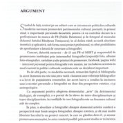 Muzeul meu. Politici culturale muzeale – expresii estetice în fotografia antropologică