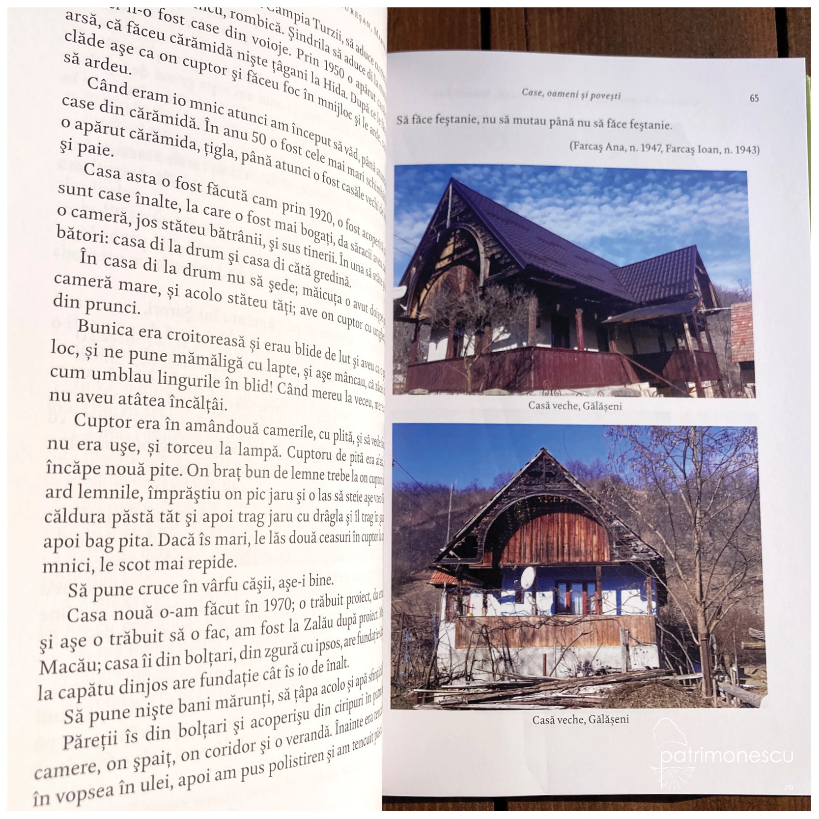 Case, oameni, povești