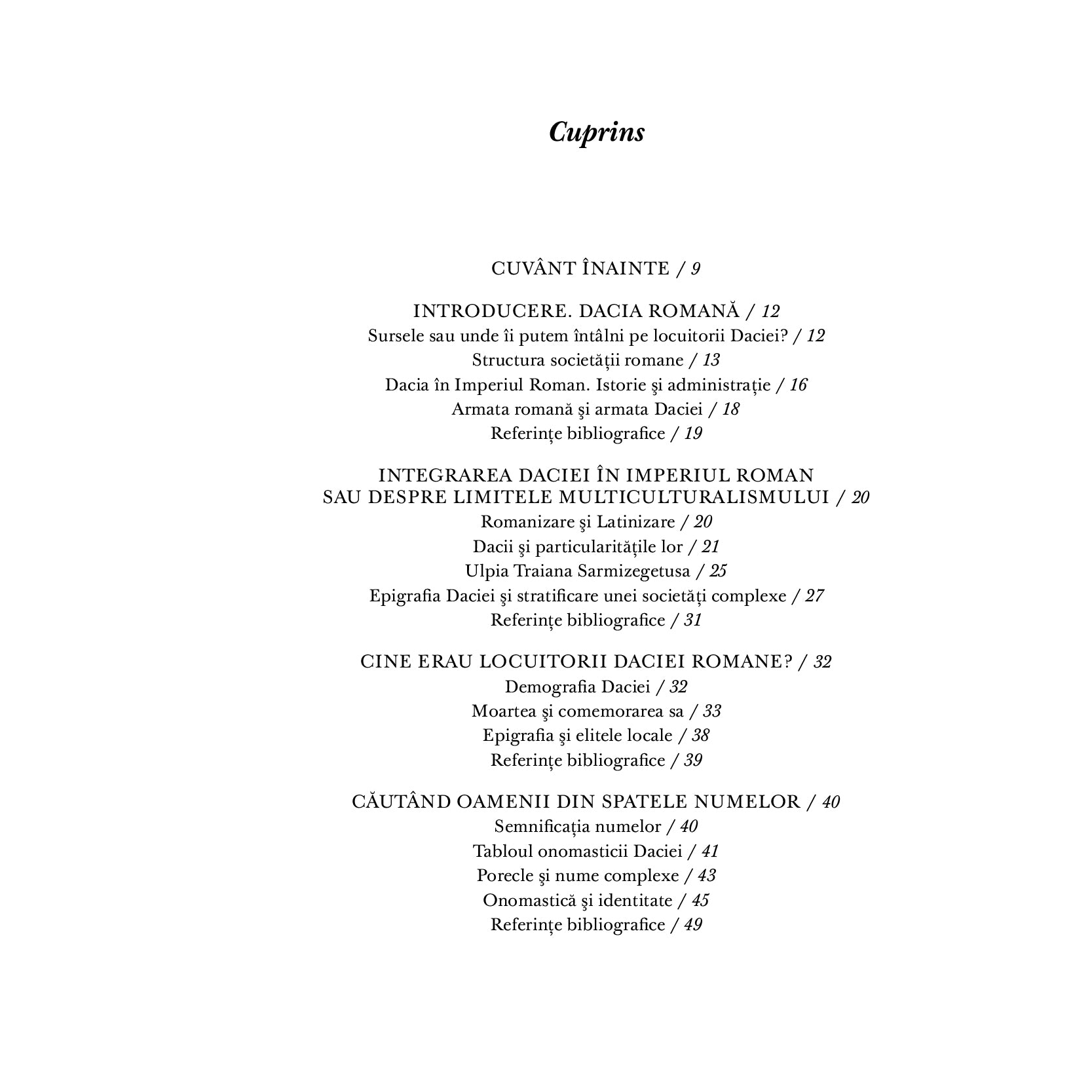 Microistorii din Dacia Romană