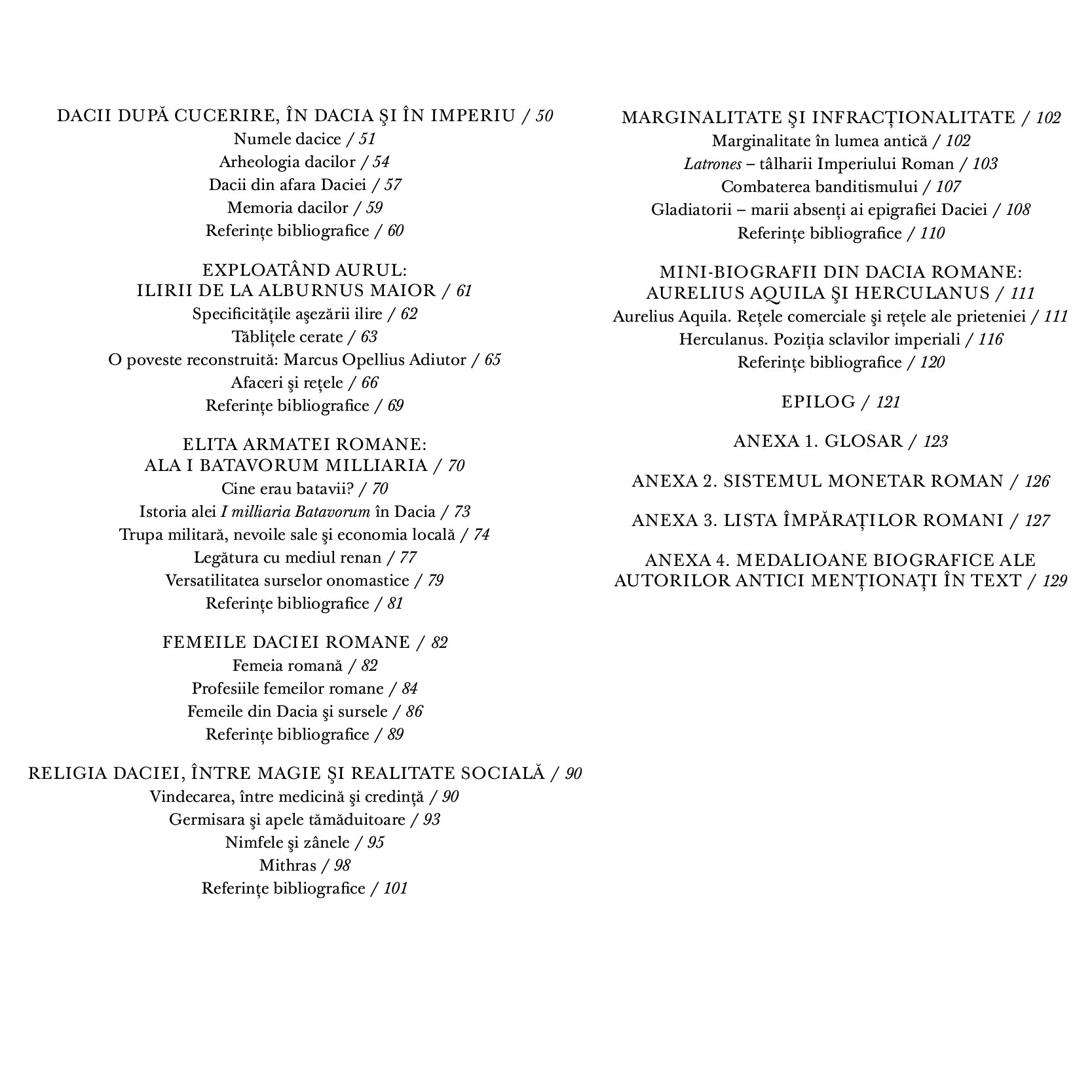 Microistorii din Dacia Romană