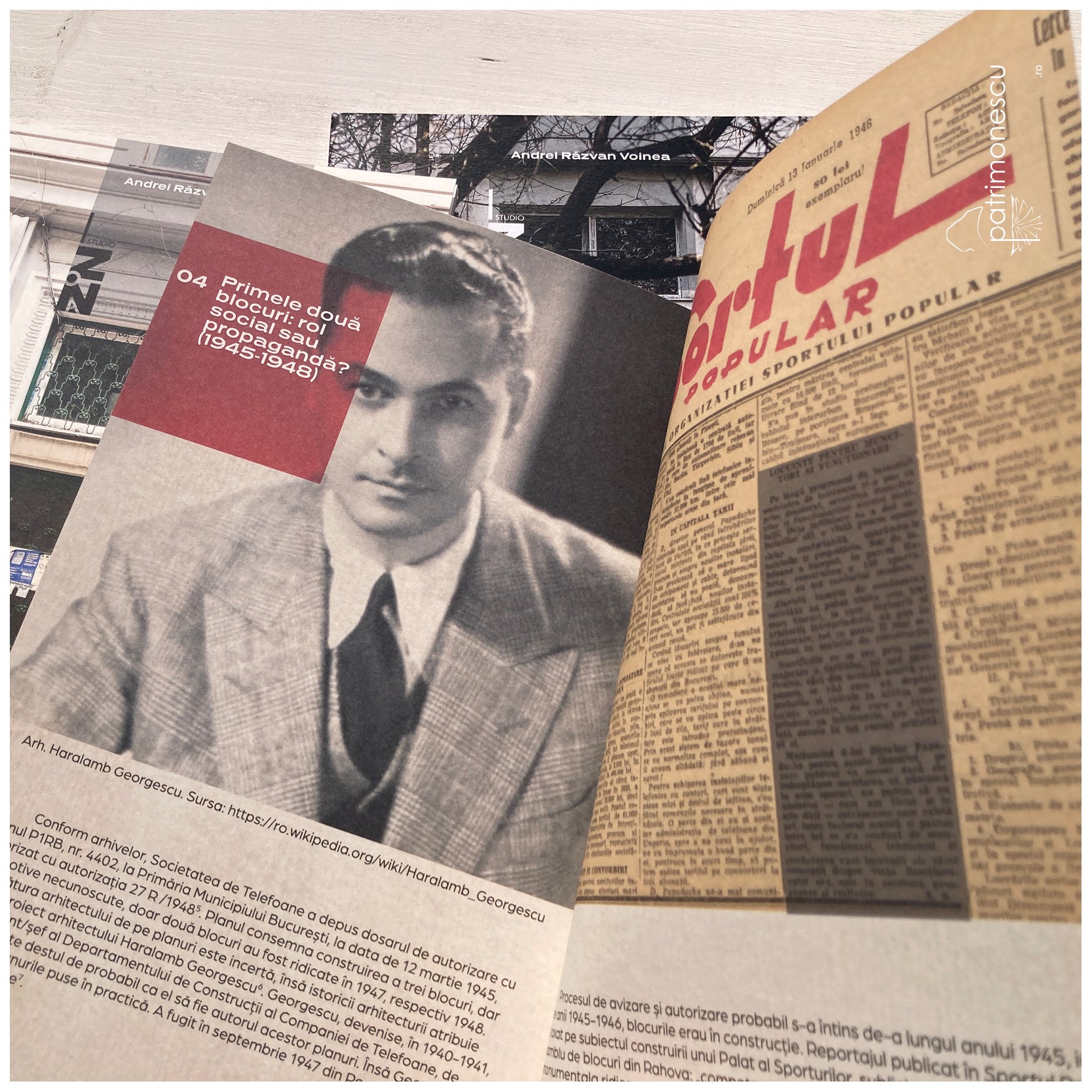 Patrimonescu_Zona Studio_Cvartal-Patrimoniu cultural al cartierelor bucurestene