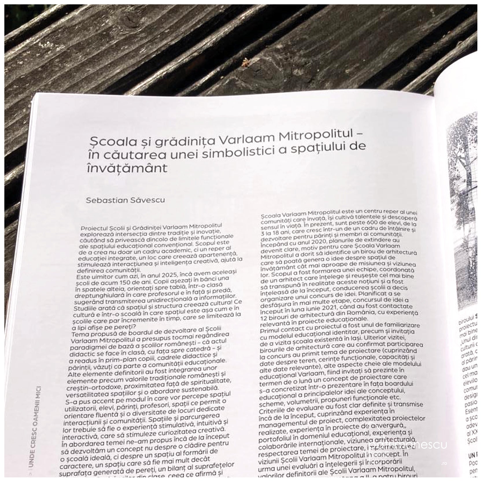 Revista Arhitectura Nr. 1-2/2025. Unde cresc oamenii mici