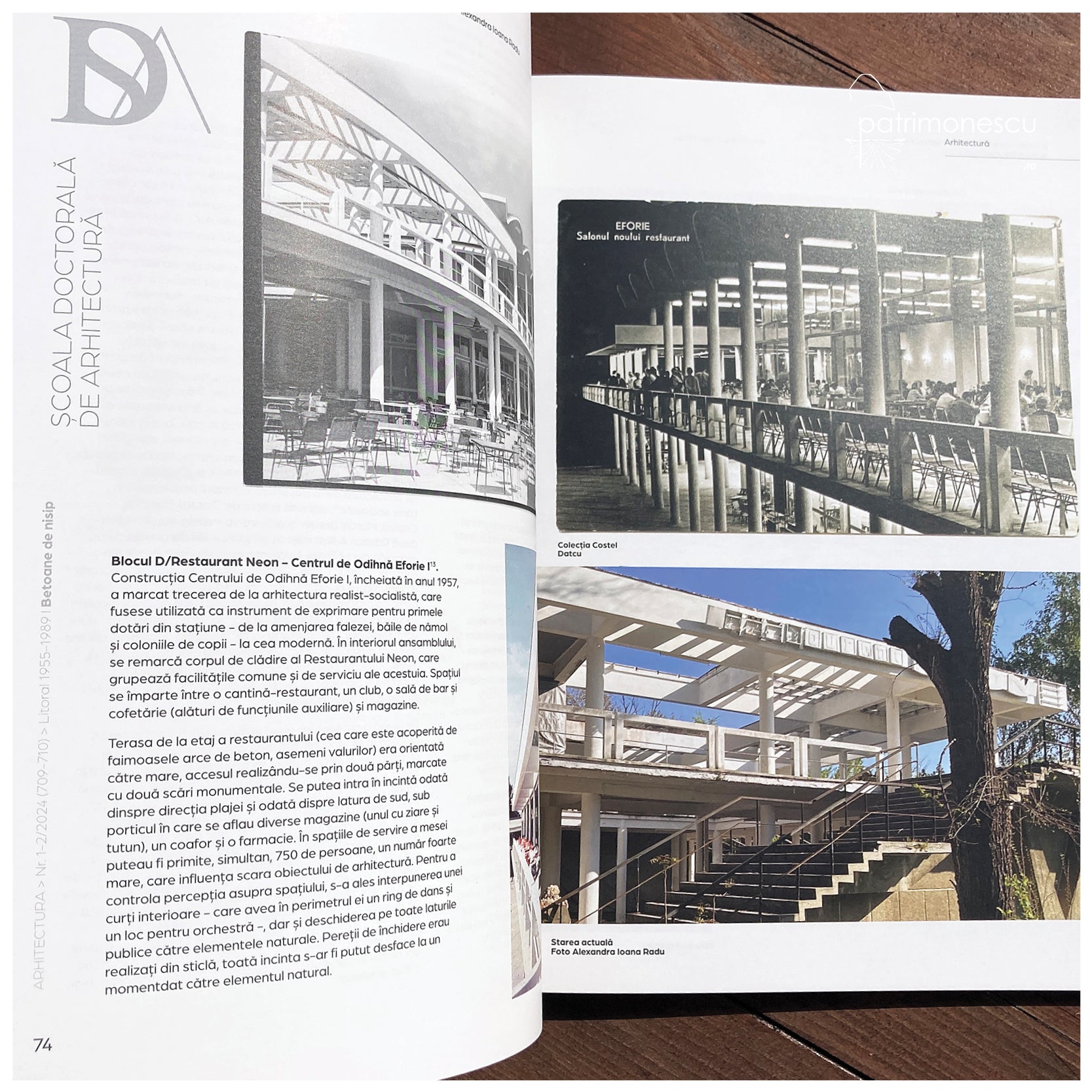 Revista Arhitectura nr. 1-2/2024 - Betoane de nisip