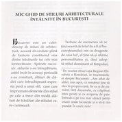 Vanatoare de comori prin Bucuresti_Silvia Colfescu