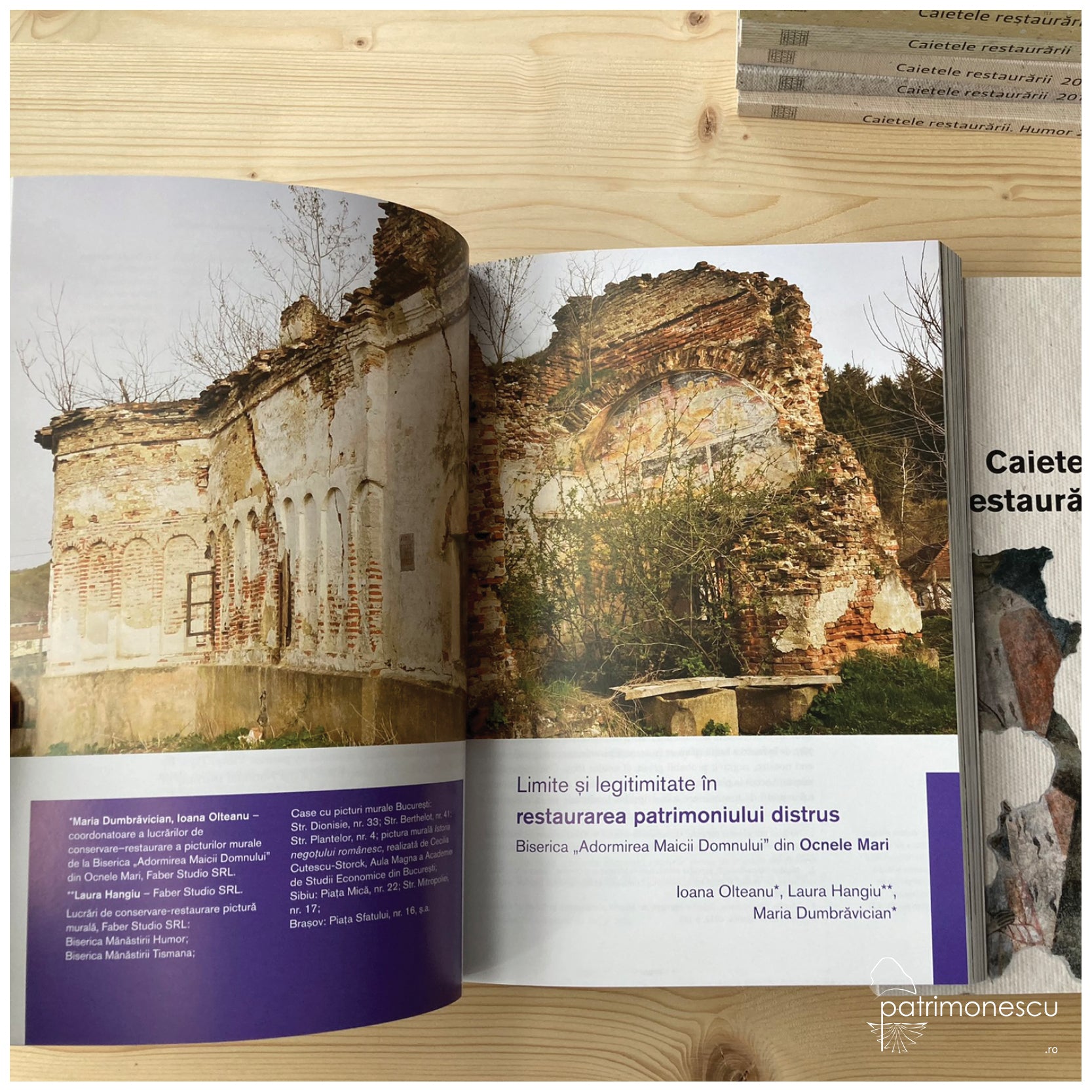 Caietele restaurării 2022