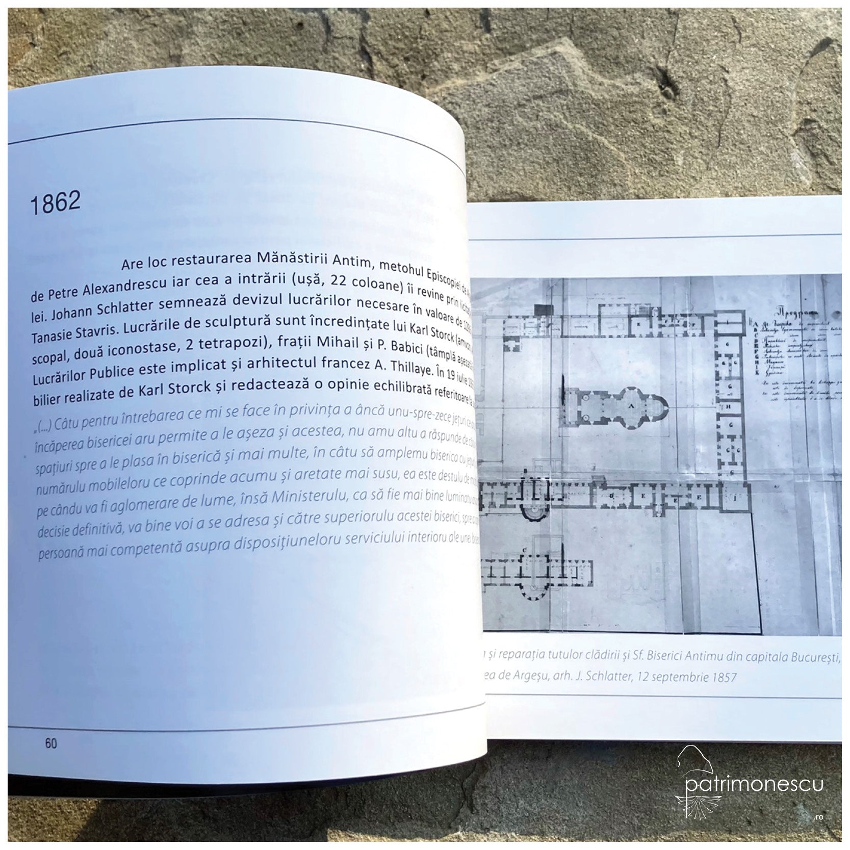 Gaetan A. Burelly, arhitect restaurator