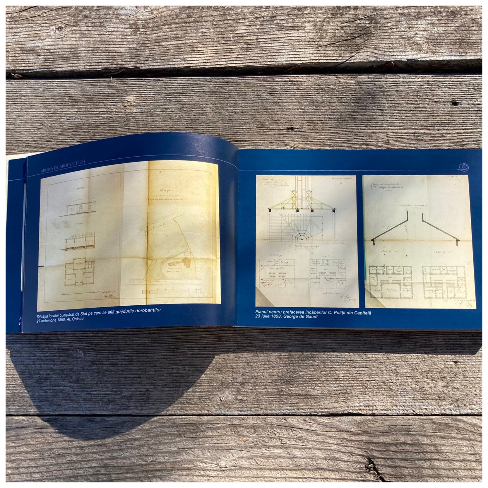 Arhiva de arhitectură 1830-1860