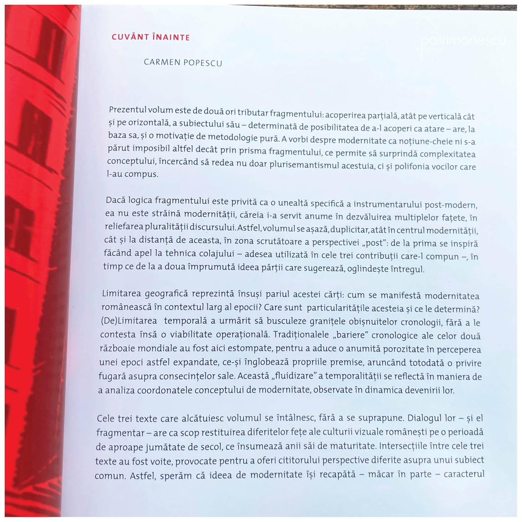 (Dis)Continuități. Fragmente de modernitate românească în prima jumătate a secolului al 20-lea