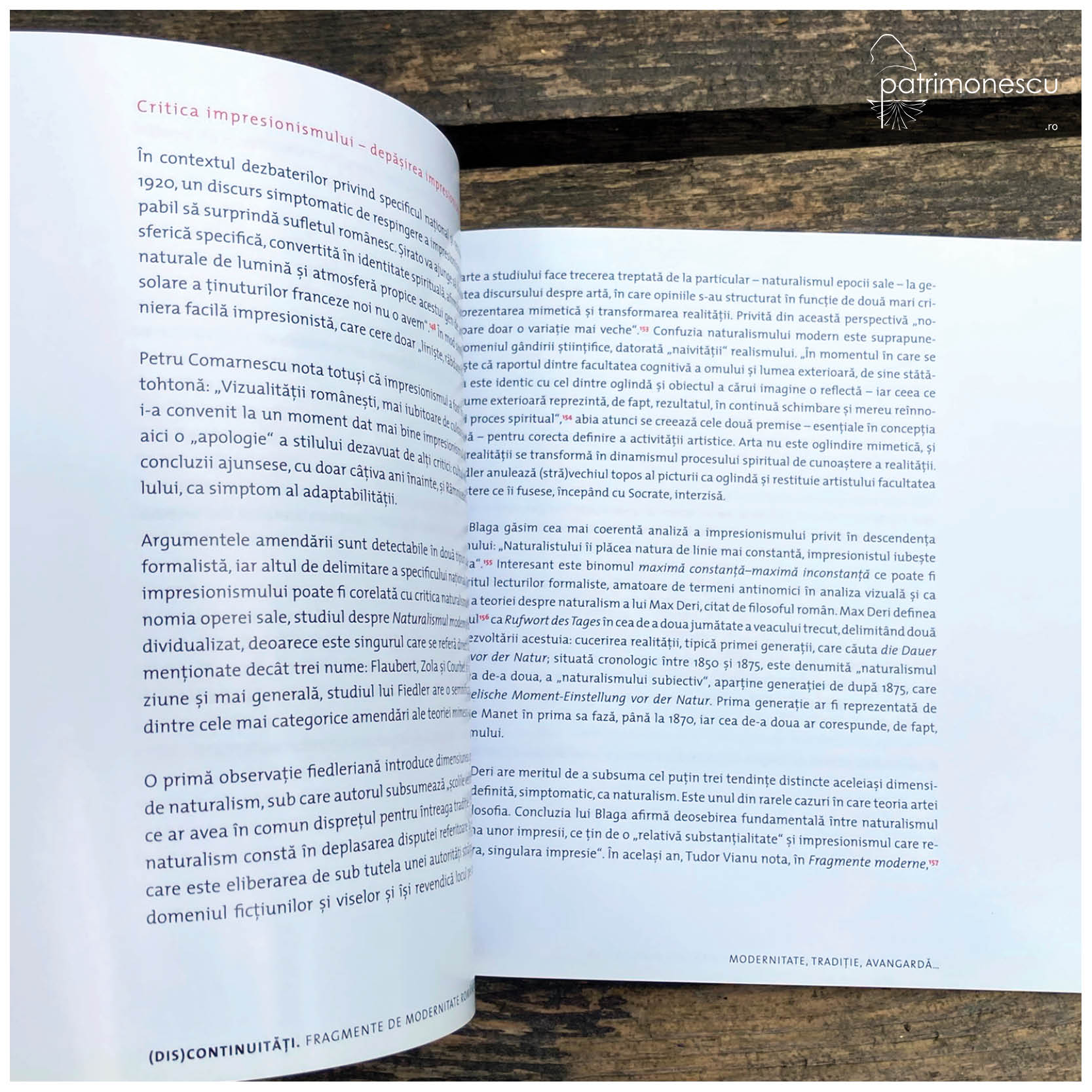 (Dis)Continuități. Fragmente de modernitate românească în prima jumătate a secolului al 20-lea