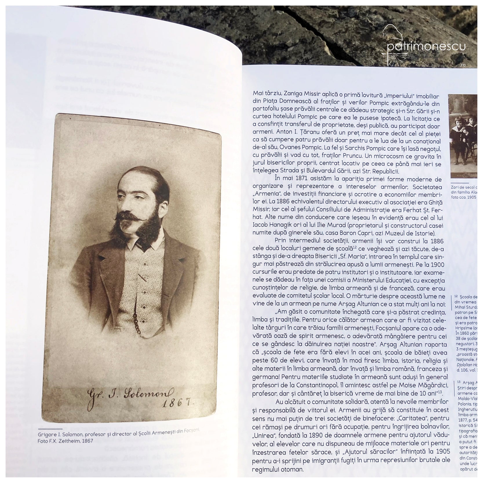 Prin Focsaniul cosmopolit, autor Dan Nichita