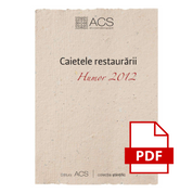 Caietele restaurării 2012 - digital