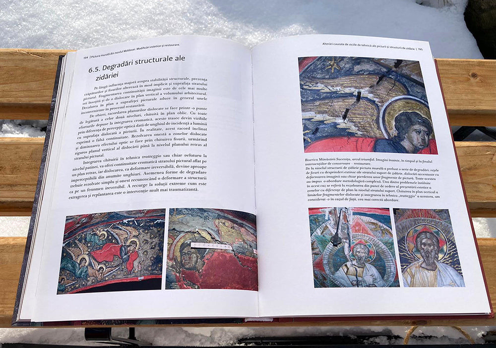 Pictura murală din nordul Moldovei. Modificări estetice și restaurare