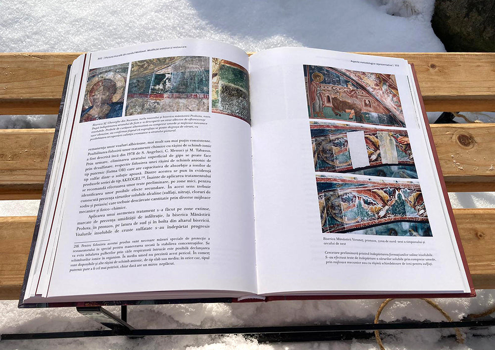 Pictura murală din nordul Moldovei. Modificări estetice și restaurare