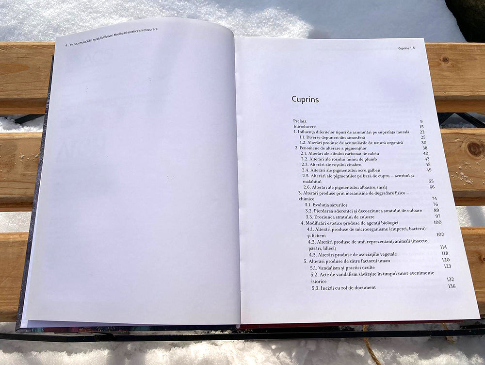 Pictura murală din nordul Moldovei. Modificări estetice și restaurare