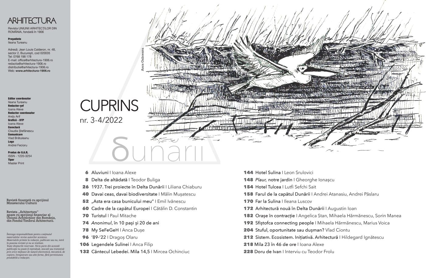 revista arhitectura Delta Dunării