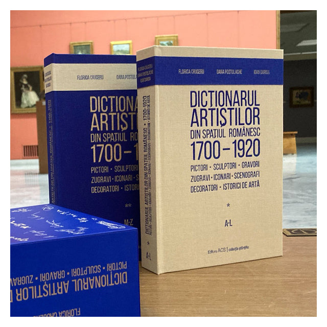 Dictionarul artistilor din spatiul romanesc 1700-1920. Pictori, sculptori, gravori, zugravi, iconari, scenografi, decoratori, istorici de artă.