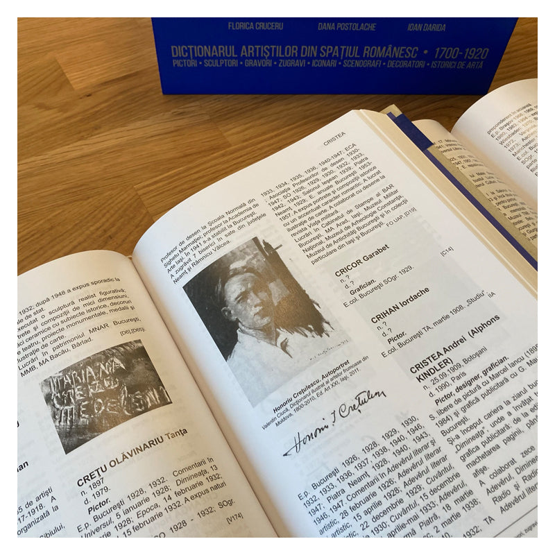 Dicționarul artiștilor din spațiul românesc 1700-1920