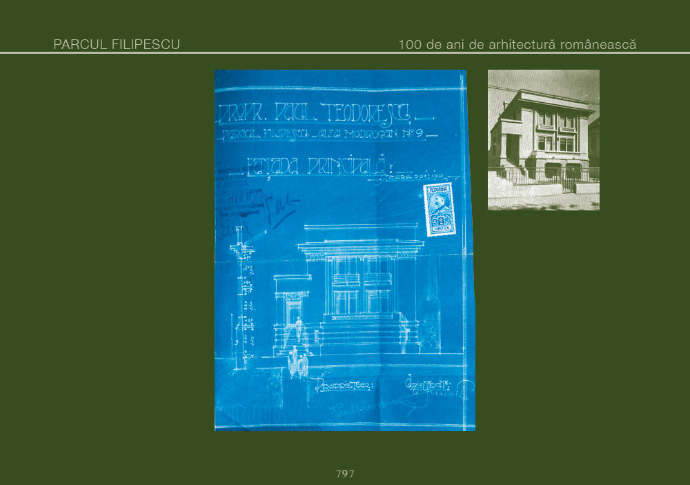 Parcul Filipescu. 100 de ani de arhitectură românească.